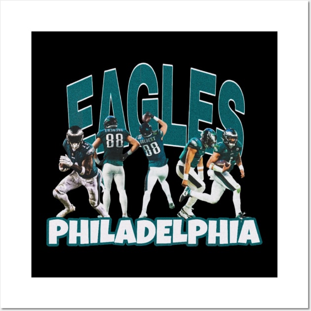 philadelphia eagles players Wall Art by hot_issue